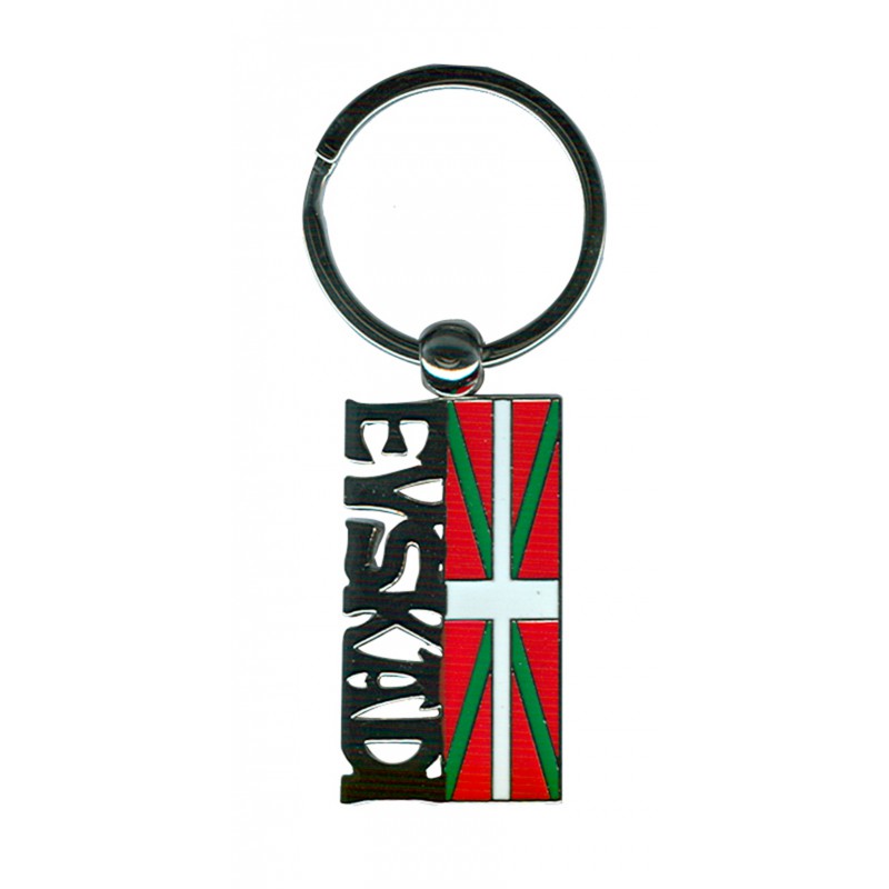 Porte clé drapeau basque