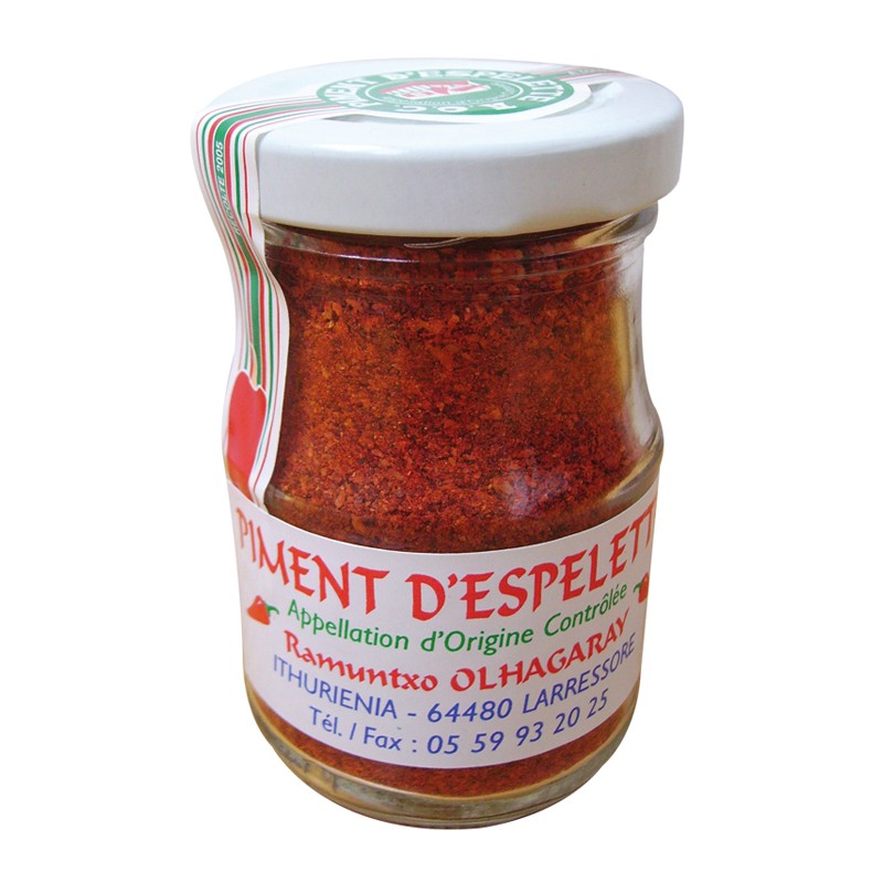 Poudre de piment d'Espelette