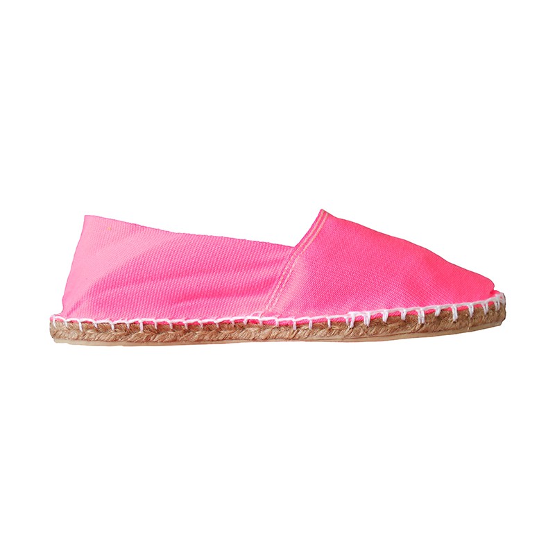 Espadrilles rose fluo