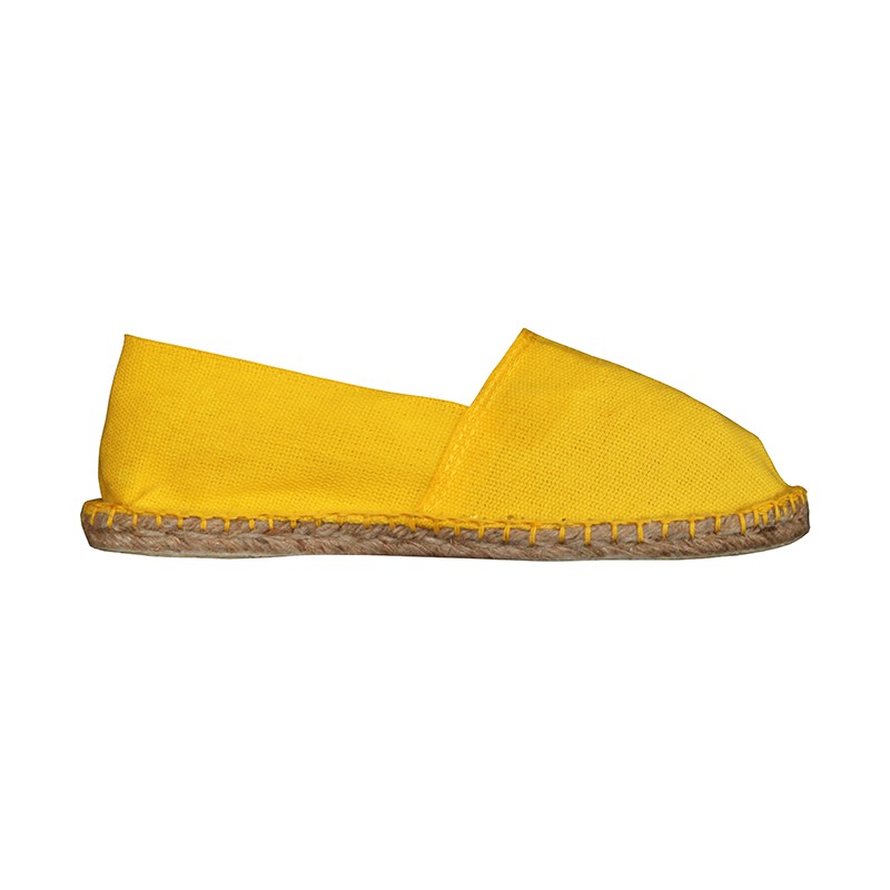 Espadrilles jaune soleil